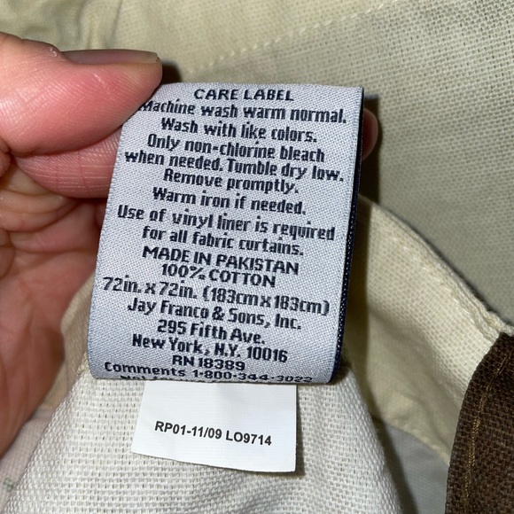 Disney Pooh Bear Cotton Shower Curtain - Picture 6 of 6